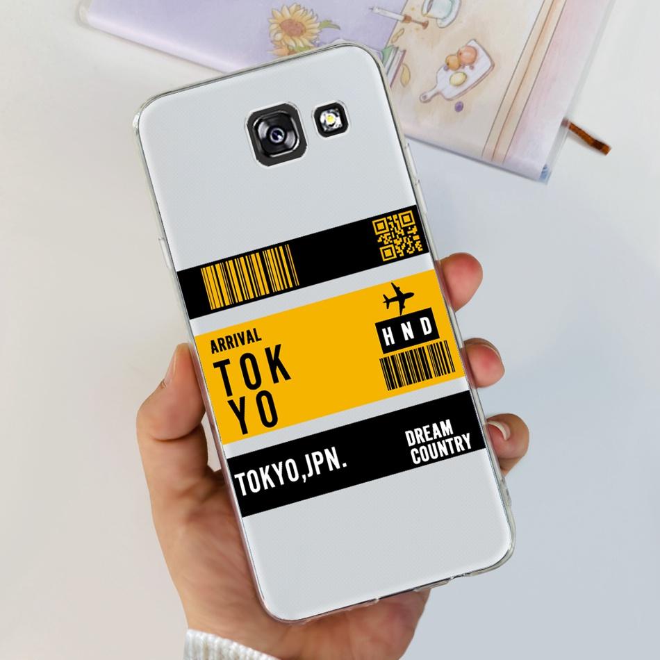 Stylish Flower Butterfly Phone Case For Samsung Galaxy A5 2017 A520F Soft Silicone TPU Cover For Samsung A5 2015 2016 A500 A510F