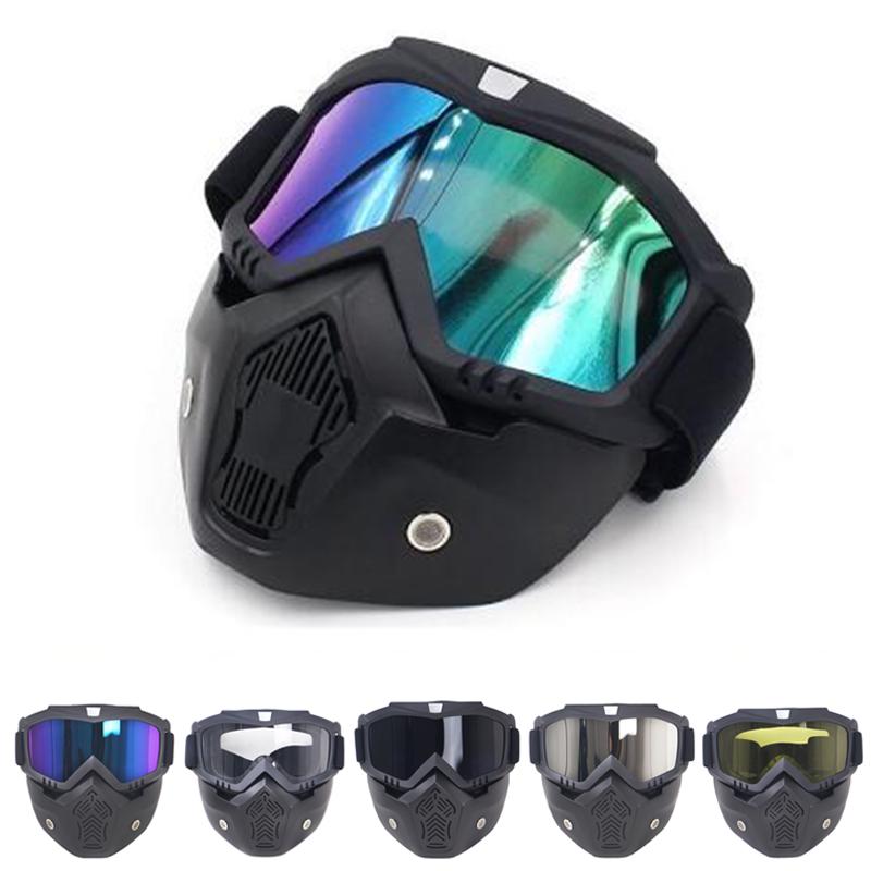 Зимние зимние спортивные очки для лыж, сноуборда, снегохода, маска для лица, солнцезащитные очки, очки