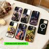 Чехол для телефона JoJo's Bizarre Adventure Магнитный с Magsafe Беспроводная зарядка Для iPhone17,16,15,14,13,12,11 Plus,Pro