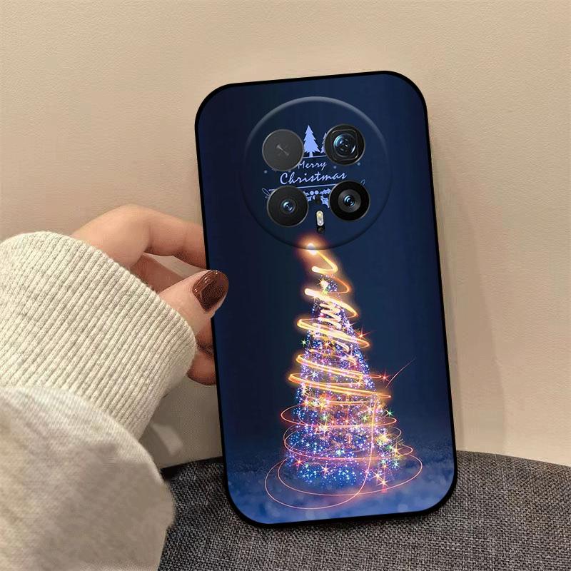 Рождественский Расписной Чехол Для Honor Magic 8 7 Pro Magic8 X50 90 GT Lite Pro X50i 90Smart Мягкий Силиконовый ТПУ Защитный Задний Чехол