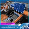 Защитная пленка для интерьера для 26 моделей Jetour X90 Pro: Наклейки на приборную панель, навигационный экран и центральную консоль