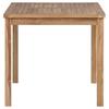 VidaXL Garden Table 80x80x77 Cm Solid Teak Wood 44996