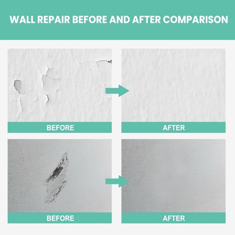 Крем для ремонта стен Заплатки для гипсокартона Ремонтные пасты Профессиональное решение для ремонта поврежденных стен, заделки дыр 100 г/бутылка Пасты