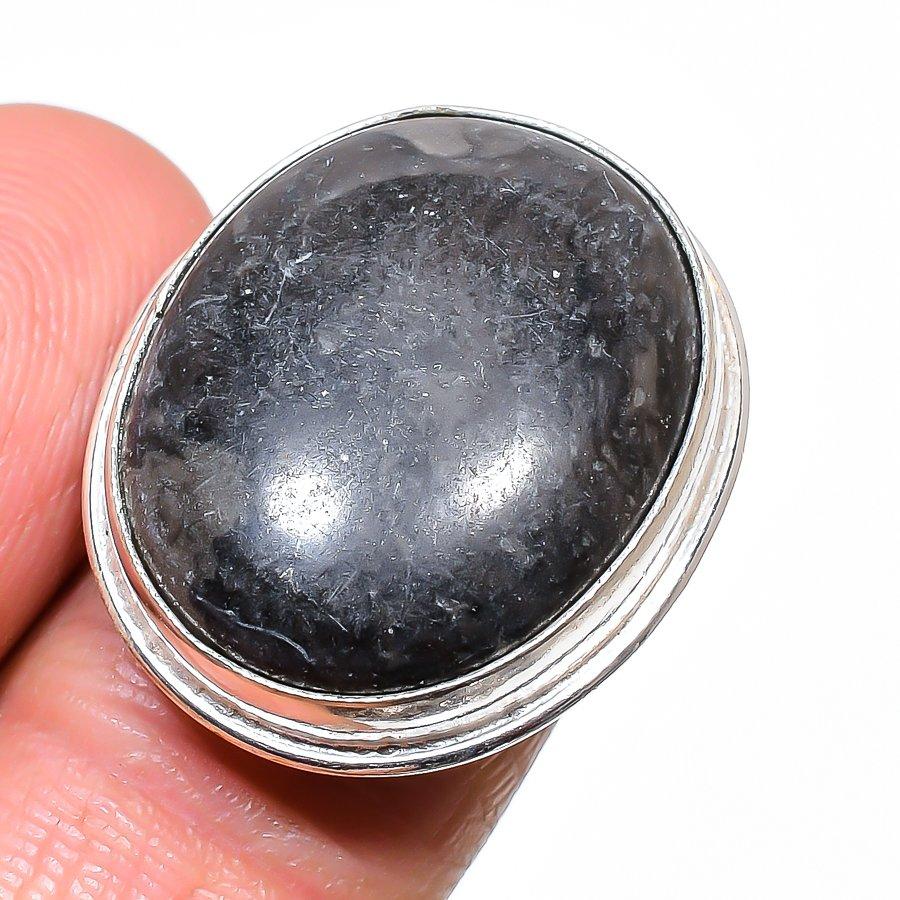 Жемчуг Бива Драгоценный камень Серебро 925 пробы Ювелирное изделие Кольцо Размер регулируемый