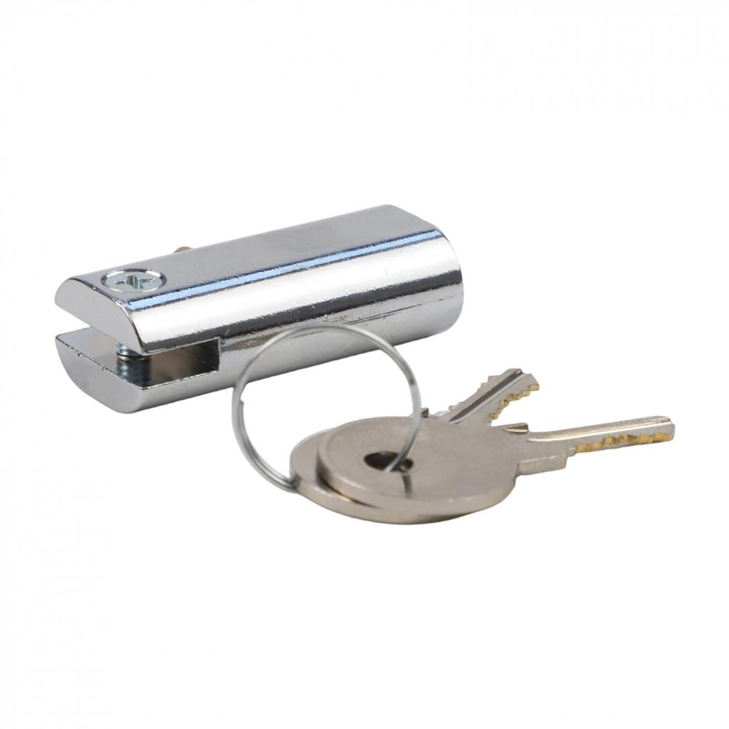 Jewelry Display Lock Sliding Lock Cylinder Zinc Alloy Cabinet Lock