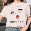 Japanese Anime Ahegao T-Shirt Women Harajuku Boku No Hero Academia T-Shirt Senpai Funny Tshirt