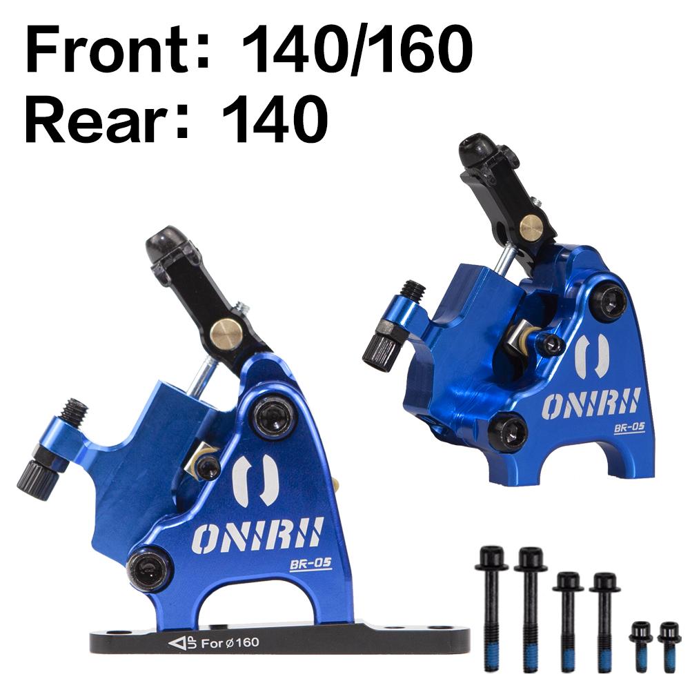 ONIRII Гидравлические дисковые тормозные суппорты с тросовым приводом Flat Mount Масляный дисковый тормоз для шоссейного велосипеда, гравийного велосипеда Новый