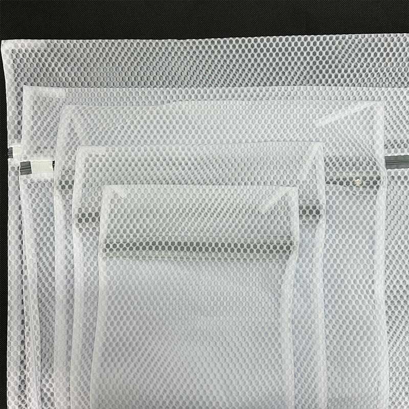5PCS Mesh Laundry Bags Set for Delicate Clothes Lingerie Bras Reusable Wash Bags Travel Home Laundry Organizer with Zipper