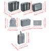 7Pcs/Set Large Capacity Suitcase Packing Cubes Set Folding Clothes Shoe Tidy Pouch  Wardrobe