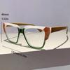 Oversized Eyeglasses Frames 2024 Stylish New In Multicolor Spectacles Trendy Fashion Non-Prescription Women Eyeglasses
