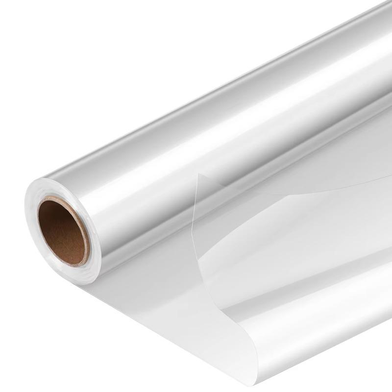 50CM*20M Transparent Flower Wrapping Paper Roll for Handmade Bouquet Gift Packaging Eco-Friendly Packaging Film for Flower Shops