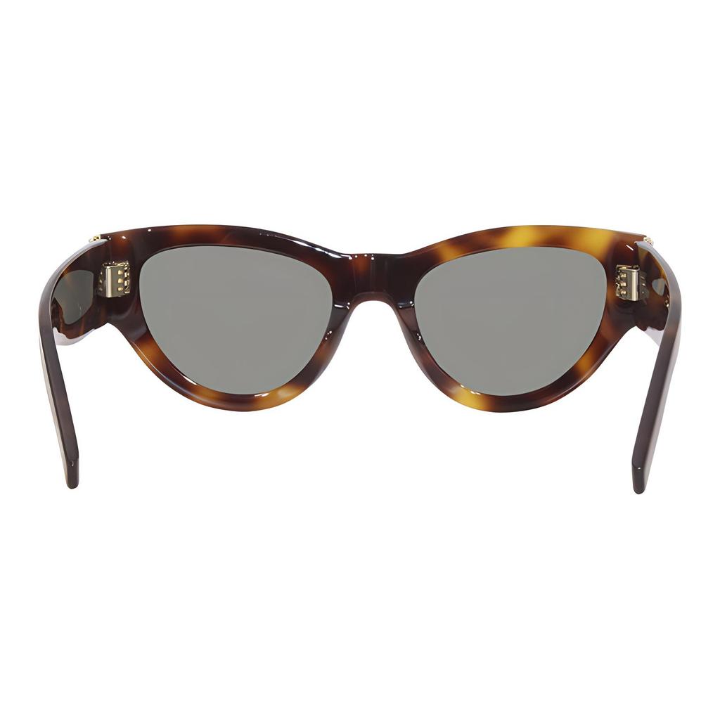 Saint Laurent Minimalist Face-Slimming Oval Sunglasses Women sunglasses SLM94-003