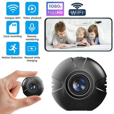 Новая мини-камера Wi-Fi IP HD 1080P беспроводная внутренняя камера ночного видения двухстороннее аудио обнаружение движения радионяня