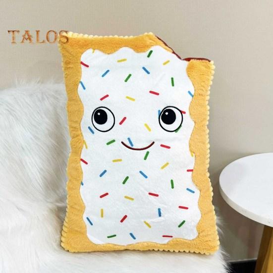 Плюшевая кукла с шоколадной крошкой из печенья, мягкая игрушка в виде животного, симпатичный дизайн сэндвича, печенья, плюшевый мишка, удобная подушка в подарок