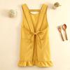 Breathable Cooking Apron Stain-Resistant Cleaning Apron Lightweight Sleeveless Apron  Restaurant