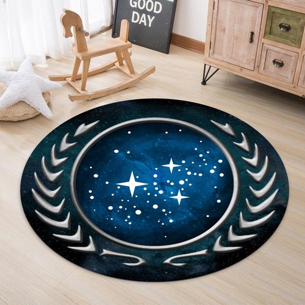 Звездный путь круглый ковер декоративный ковер для гостиной дверной коврик сувенирное украшение дома ковры для гостиной