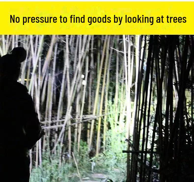 Светодиодный налобный фонарь с USB-зарядкой для ночной рыбалки, мощный, двухцветный (Белый / желтый), Наружный прожектор для горнодобывающей промышленности и рыболовства