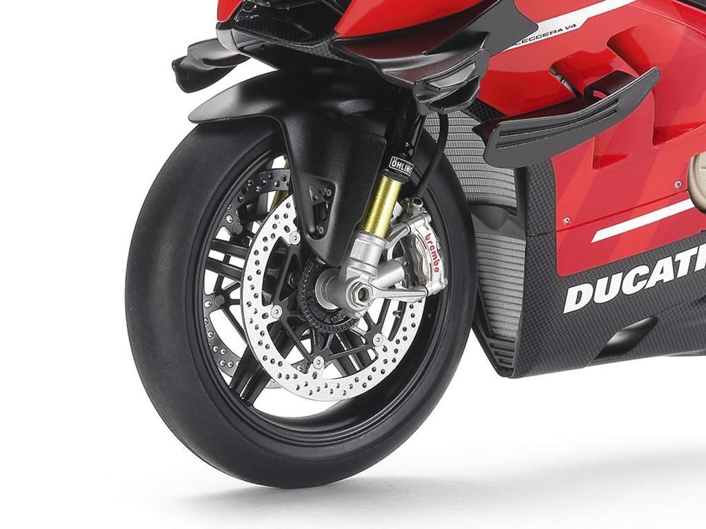 Tamiya 1/12 Motorcycle Series No. 143 Ducati Superleggera V4 with Racing Kit Plastic Model Kit 14143 (Motorcycle)
