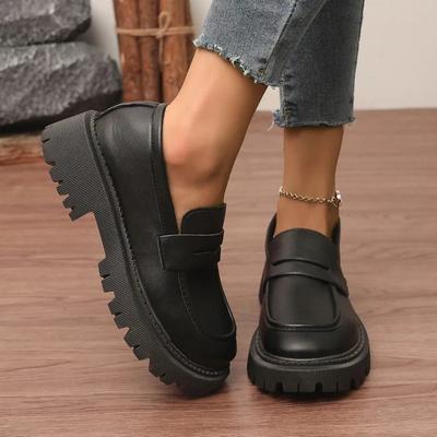 Модная обувь для женщин 2025 Бренд Лоферы Женские туфли на высоком каблуке Модные слипоны Большой размер Офис и карьера Новый бестселлер Туфли на высоком каблуке