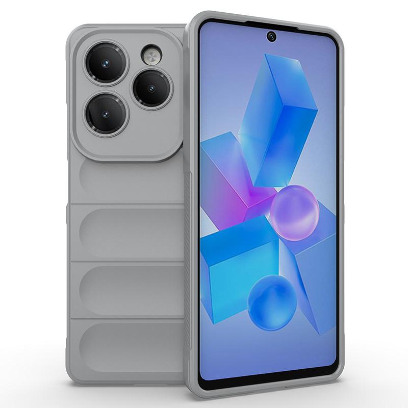 Shockproof Case For Infinix Hot 40 Pro Note 30 Smart 8 4G Cover Liquid Silicone Back Coque for Tecno Spark 20 20C GO 2024 Fundas