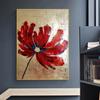 Картина маслом цветка мака, картина маслом, плакаты и гравюры, украшение домашней гостиной без рамки