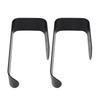 2pcs Modern Curtain Holdbacks Tiebacks Wall Mount U Shaped Curtain Hooks Toilet Paper Roll Holders Multi Purpose for