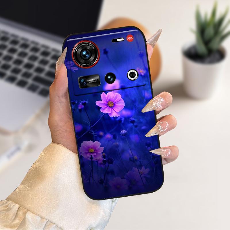 Чехол для телефона ZTE nubia Z70 Ultra Чехлы NX733J Мультяшный Мягкий ТПУ Силиконовый Чехол Для Nubia Z 70 Ultra 5G Защитный Fundas Бампер