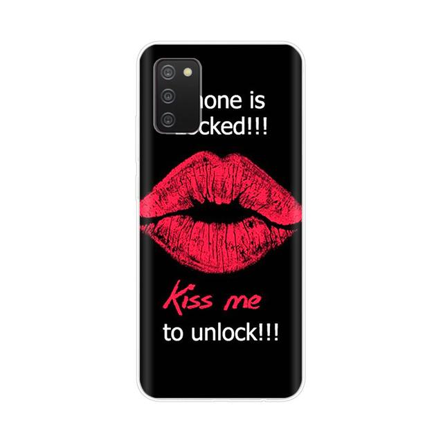 For Samsung A02s Case Sm -A025f Soft Silicone Tpu Cover For Samsung Galaxy A02s A025f A 02 S Phone Back Shell Bumper Funda 6 .5 "