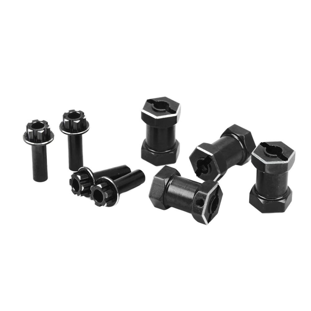 4Pcs/Set Metal RC Wheel Hex Hub 12mm Wheel Hex Hub Crawler Wheel Adapter For 1/10 RC Crawler