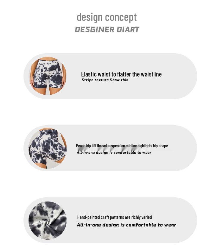 2023 DARCSPORT Женские бесшовные трикотажные фитнес-шорты с головой волка