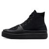 Chuck Taylor All Star Construct High Mono Canvas - Triple Black Unisex Sneakers A06888C