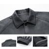 Listing Oversized Aviator Jacket Fashion Casual Suede Flip Lining Slim Quality Men's Spring And Fall Loose Work Coat