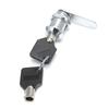 For Drawer Safebox Door Locker Cupboard File Cabinet Mailbox 2 Keys Locks Cam Lock Hardware