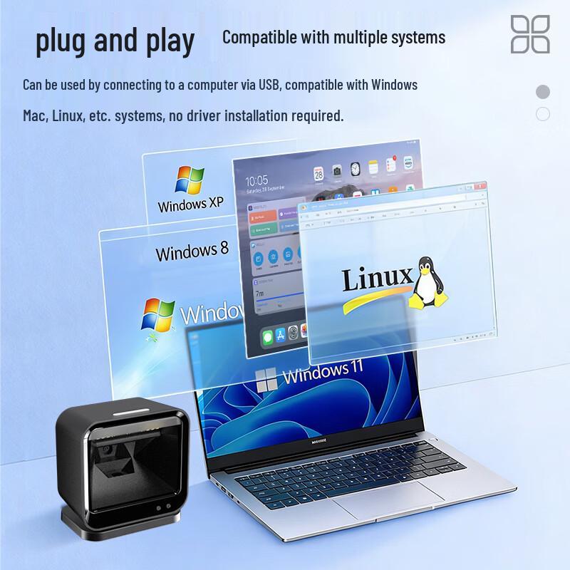 Платформа для сканирования 2D штрих-кодов NTEUMM DP9280G без рук