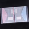 Transparent Binder Pockets High-Capacity Document Pouch Home Use Loose-leaf File Bag  School Supply