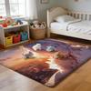 Floor Mat Soft Flannel Rug Non Slip Absorbent Mat for Bathroom Bedroom Home Decor Anime RE ZERO Hanging Bohemian