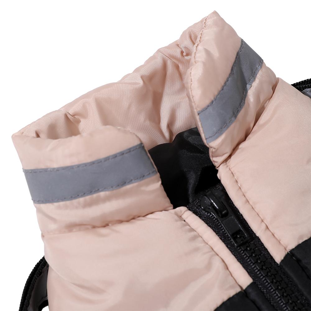 Dog Coat With Harness Winter Warm Dog Clothes For Small Medium Dogs Cats Windproof Cat Clothing Chihuahua Yorkshire Pet Jacket