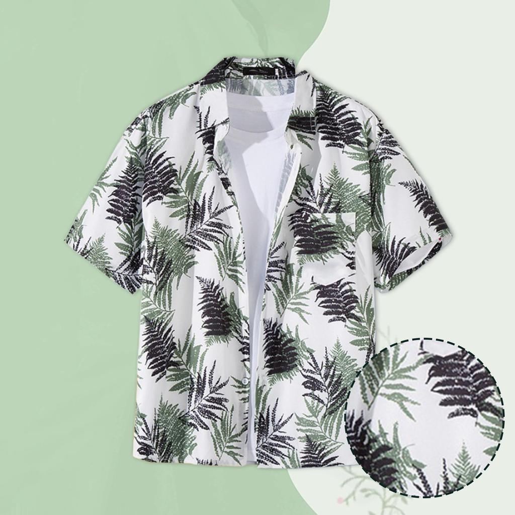 Matreeglam Aloha Beach Цветочный Принт Летняя Рубашка с Коротким Рукавом Гавайская Свободная Больших Размеров Летняя Дорожная Рубашка Рубашка, Рубашка, Рубашка, Унисекс, Рубашка, Стиль, Посадка,