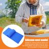 2 шт. Силиконовый лист пчелиного воска, Пресс для пчелиного воска, Машина для тиснения, Форма для изготовления пчелиных сот из пчелиного воска, Аксессуар для пчеловодства
