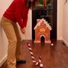 Candy Cane Club Gingerbread Golf Game Set Golf Balls Portable Design Indoor Golf Set Mini Golf Set Holiday Gatherings