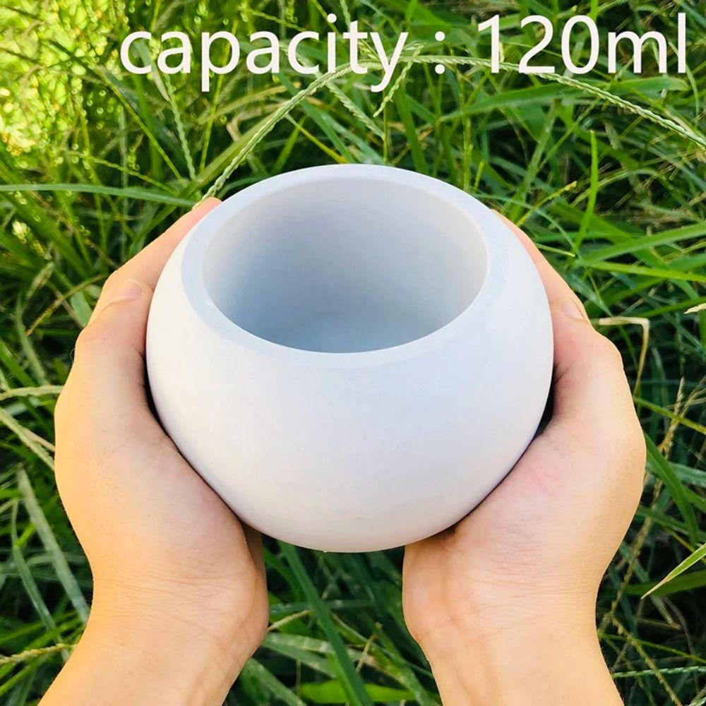 Новый силиконовый цветочный горшок силиконовая форма DIY цветочный горшок форма для свечного сосуда форма для глины гипс