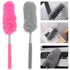 Duster Brush Microfiber Duster with Extension Pole Extendable Gap Dust Tools Retractable Bendable Head Household Cleaning Brush