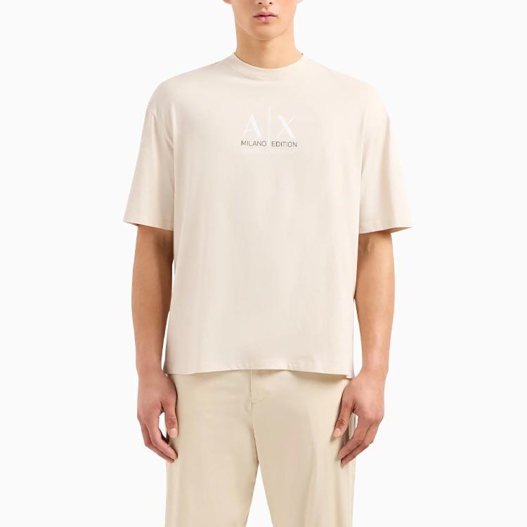 ARMANI EXCHANGE SS24 Drop Shoulder Sleeve T Shirt Men's 3DZTAB-ZJ3VZ-1792