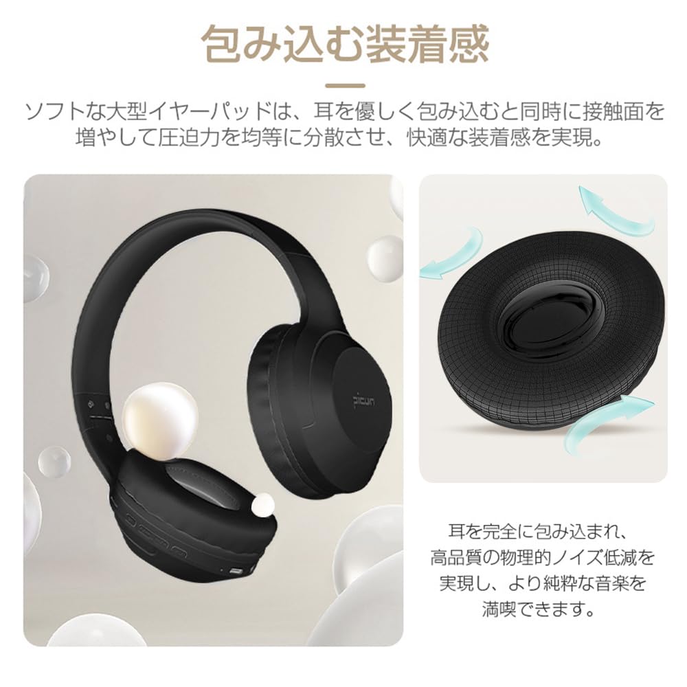 Bluetooth Беспроводные Проводные и Шумоподавляющие Звук SD-карта 23 часа музыки Низкие Hi-Fi 40 мм Аудио Японская Инструкция в Комплекте 5.3 Наушники, Двойного Использования,