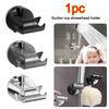 Self-adhesive Shower Holder 360°Adjustable Shower Head Stand Bracket  Bathroom Accessories