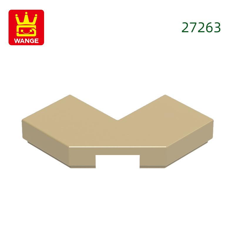283 шт./лот 2x2 Угловой блок Moc Hue Аксессуары Совместимый с 27263 Кирпич DIY Детская игрушка Детали сборки