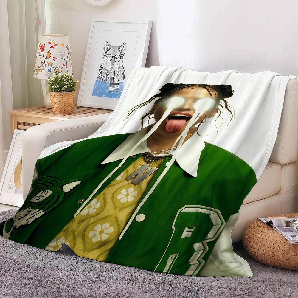 Singer N-nina Chuba Ich Lieb Mich Blanket Warm And Soft Suitable For Bedroom Living Room Sofa Bed Office Travel Camping