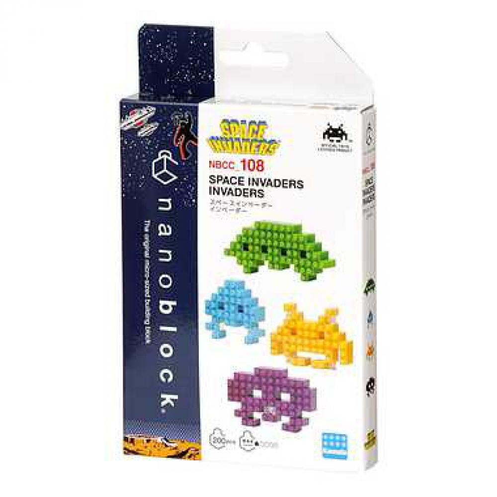 Space Invaders Nanoblock Nbcc 108 Space Invaders Invaders Reissue