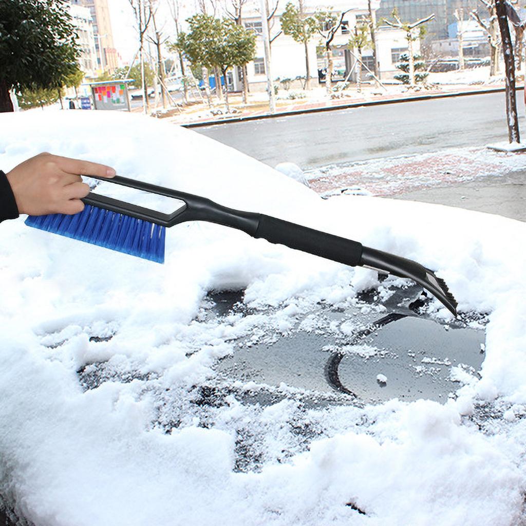 2 в 1 автомобильный скребок для снега и льда, щетка для снега, щетка для удаления лопаты, зимние инструменты