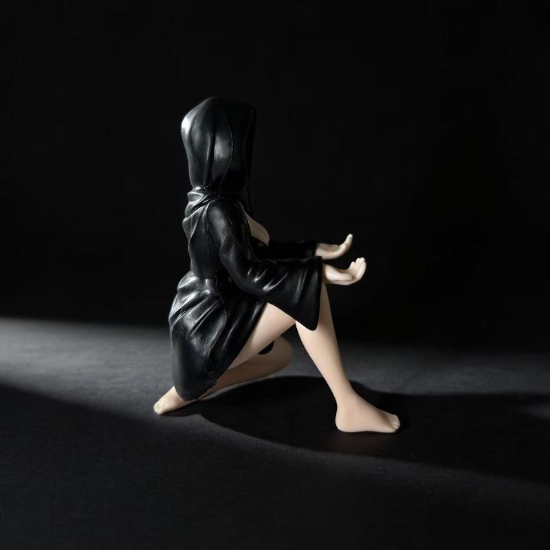 Загадочная Черная Мантия Королевы, Напечатанная на 3D-принтере, Настольный Органайзер для Ручек, Многофункциональный Органайзер, Уникальный Подарок для Украшения Рабочего Стола